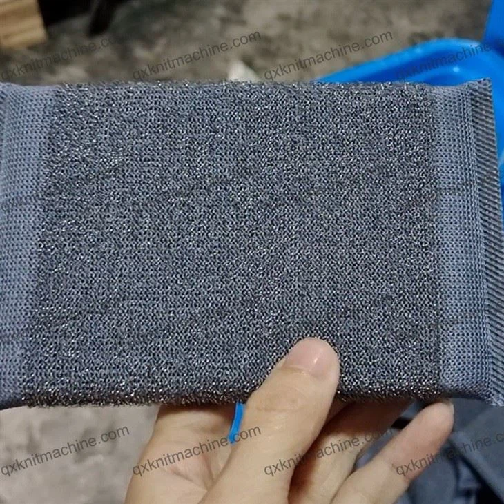 Ultrasonic Welding Automatic Sponge Scourer Pad Making Cutting Machine